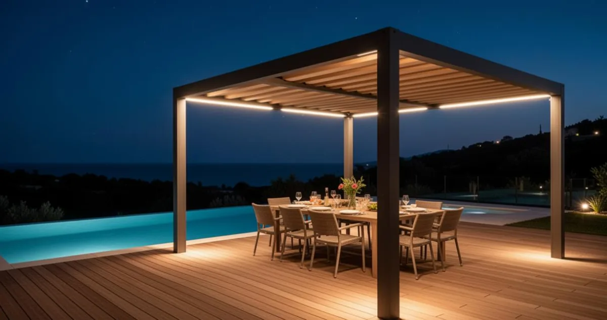 Optimisez votre habitat avec une pergola Solisysteme : les avantages des lames orientables sur votre consommation – image 4