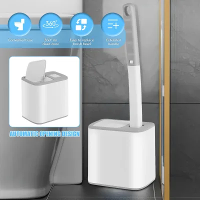 Brosse de toilette murale à têtes jetables – image 2