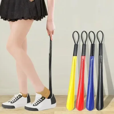 Chausse-pied long et flexible en plastique