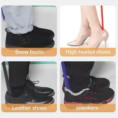 Chausse-pied long et flexible en plastique – image 3