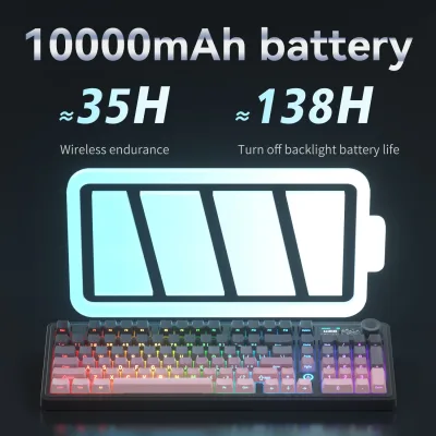 Clavier mécanique sans fil 98 touches – image 3