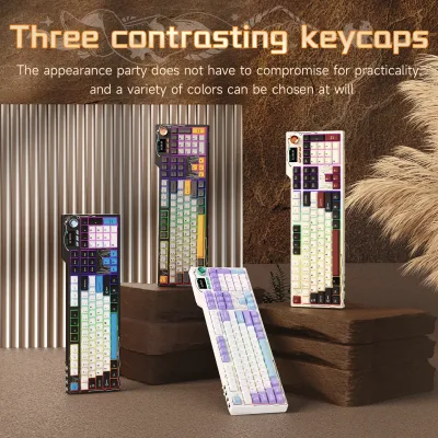 Clavier mécanique sans fil rétroéclairé