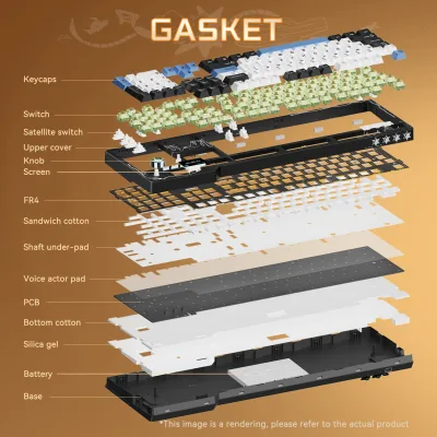 Clavier mécanique sans fil rétroéclairé – image 3