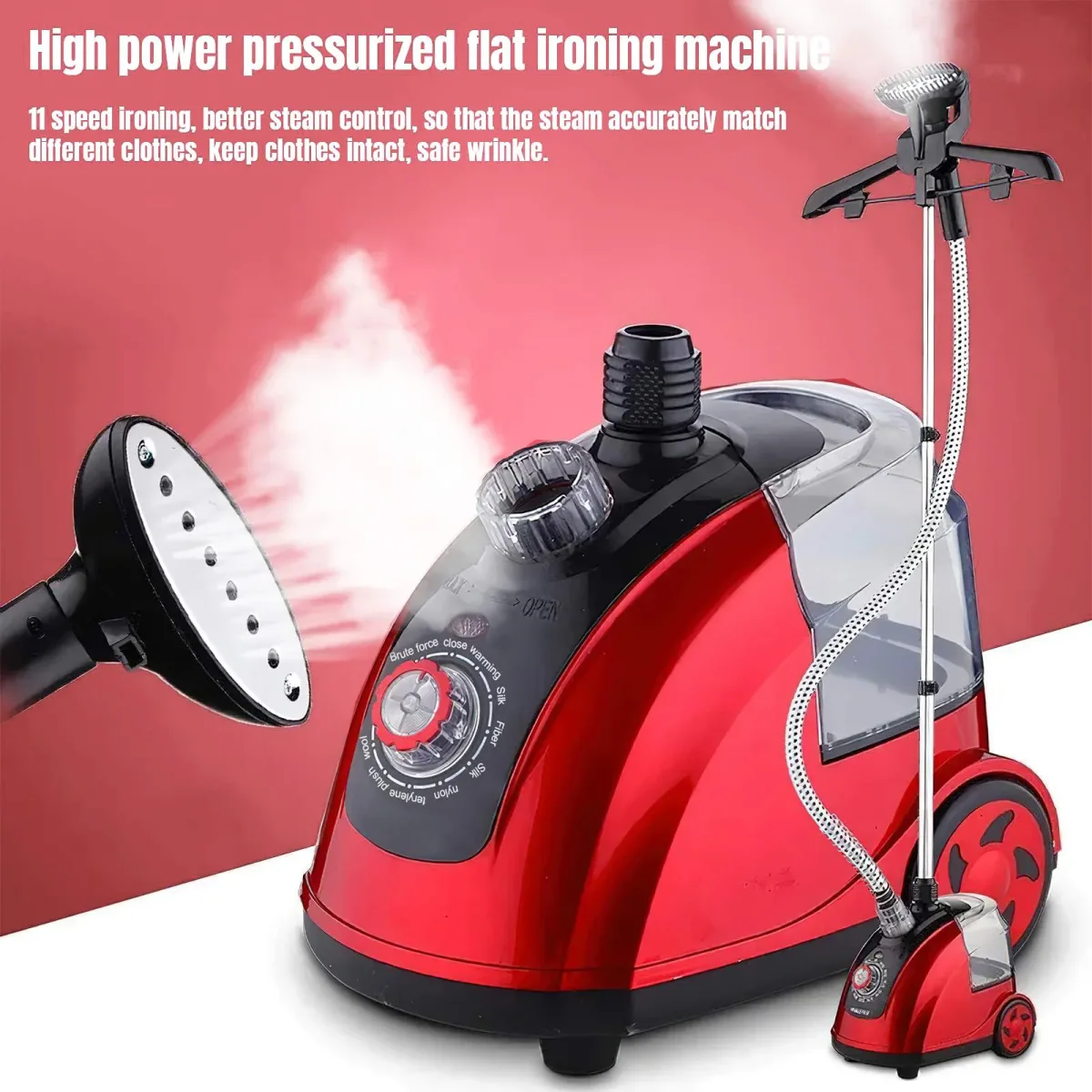 Défroisseur vapeur vertical 1800 W, 1,8 L