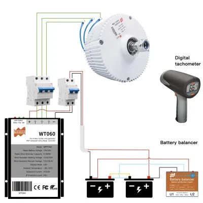 Générateur à aimants permanents 12 V, 330 W – image 3