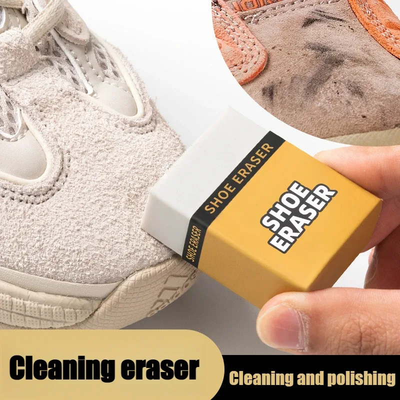 Gomme de nettoyage pour chaussures sans eau