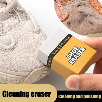 Gomme de nettoyage pour chaussures sans eau