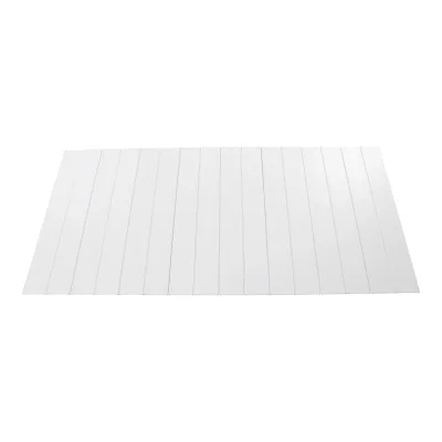 Housse de baignoire pliable blanche en PVC – image 2