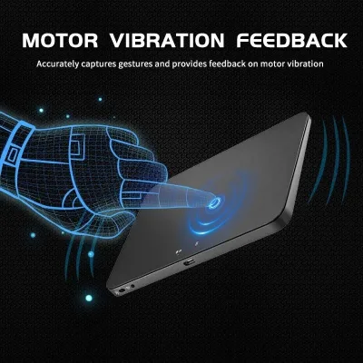 Pavé tactile Bluetooth noir métallique