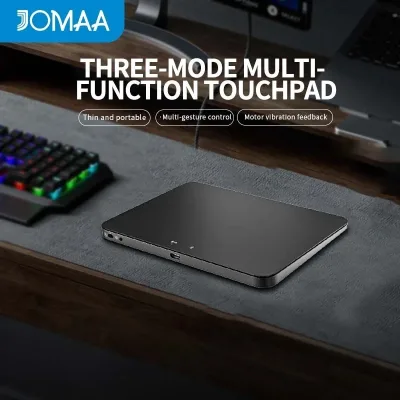 Pavé tactile Bluetooth noir métallique – image 2