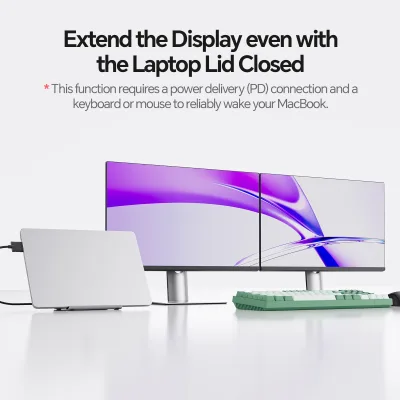 Station d'accueil USB-C 11 ports en aluminium – image 3